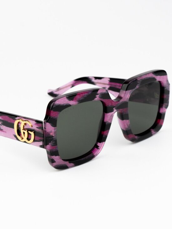 NEW Gucci GG1547S 003 Black Grey Women Square Sunglasses GG 1547S main image 6
